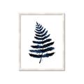 Picture of Blue Fern _GroupedProduct_Rectangle_Portrait_Framed_Matted_