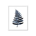 Picture of Blue Fern _GroupedProduct_Rectangle_Portrait_Framed_Matted_