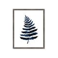 Picture of Blue Fern _GroupedProduct_Rectangle_Portrait_Framed_Matted_