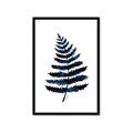 Picture of Blue Fern _GroupedProduct_Rectangle_Portrait_Framed_Matted_