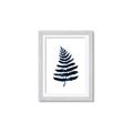 Picture of Blue Fern _GroupedProduct_Rectangle_Portrait_Framed_Matted_