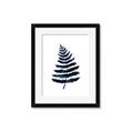 Picture of Blue Fern _GroupedProduct_Rectangle_Portrait_Framed_Matted_