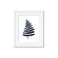Picture of Blue Fern _GroupedProduct_Rectangle_Portrait_Framed_Matted_
