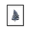 Picture of Blue Fern _GroupedProduct_Rectangle_Portrait_Framed_Matted_