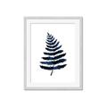 Picture of Blue Fern _GroupedProduct_Rectangle_Portrait_Framed_Matted_