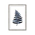 Picture of Blue Fern _GroupedProduct_Rectangle_Portrait_Framed_Matted_