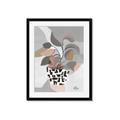Picture of Color Block Plants I  _GroupedProduct_Rectangle_Portrait_Framed_Matted_