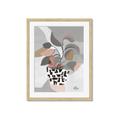 Picture of Color Block Plants I  _GroupedProduct_Rectangle_Portrait_Framed_Matted_