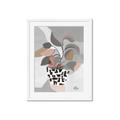 Picture of Color Block Plants I  _GroupedProduct_Rectangle_Portrait_Framed_Matted_