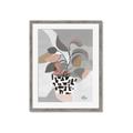 Picture of Color Block Plants I  _GroupedProduct_Rectangle_Portrait_Framed_Matted_