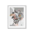 Picture of Color Block Plants I  _GroupedProduct_Rectangle_Portrait_Framed_Matted_