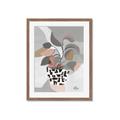 Picture of Color Block Plants I  _GroupedProduct_Rectangle_Portrait_Framed_Matted_