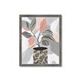 Picture of Color Block Plants II _GroupedProduct_Rectangle_Portrait_Framed_Matted_