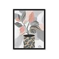 Picture of Color Block Plants II _GroupedProduct_Rectangle_Portrait_Framed_Matted_