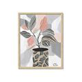 Picture of Color Block Plants II _GroupedProduct_Rectangle_Portrait_Framed_Matted_