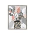 Picture of Color Block Plants II _GroupedProduct_Rectangle_Portrait_Framed_Matted_