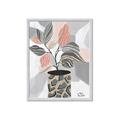 Picture of Color Block Plants II _GroupedProduct_Rectangle_Portrait_Framed_Matted_
