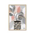 Picture of Color Block Plants II _GroupedProduct_Rectangle_Portrait_Framed_Matted_