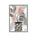 Picture of Color Block Plants II _GroupedProduct_Rectangle_Portrait_Framed_Matted_