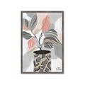 Picture of Color Block Plants II _GroupedProduct_Rectangle_Portrait_Framed_Matted_