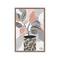 Picture of Color Block Plants II _GroupedProduct_Rectangle_Portrait_Framed_Matted_