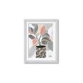 Picture of Color Block Plants II _GroupedProduct_Rectangle_Portrait_Framed_Matted_
