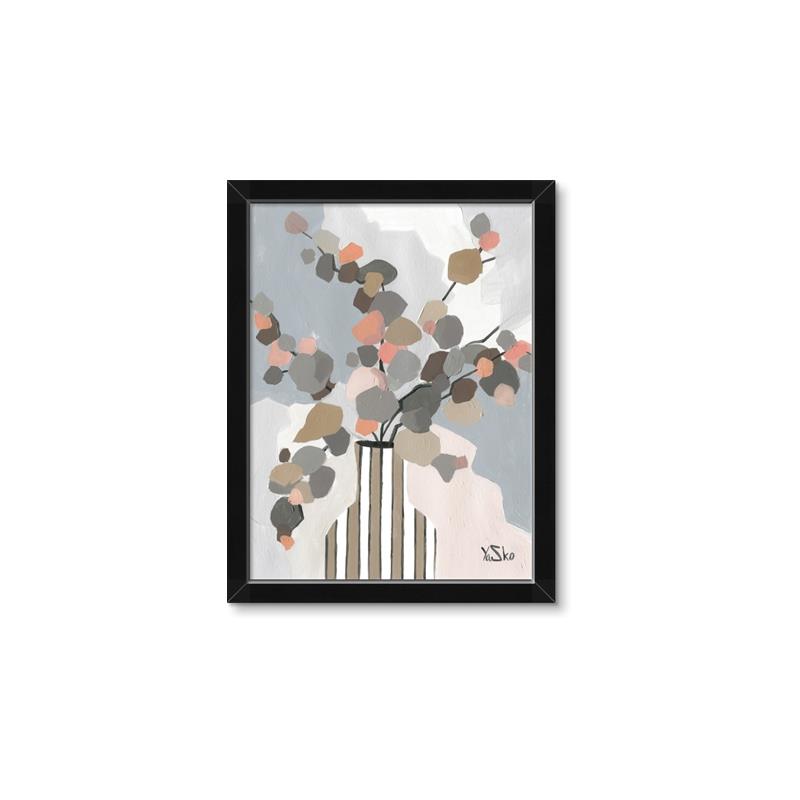 Picture of Color Block Plants III _GroupedProduct_Rectangle_Portrait_Framed_Matted_