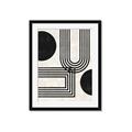 Picture of Path Abstract III _GroupedProduct_Rectangle_Portrait_Framed_Matted_