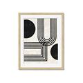 Picture of Path Abstract III _GroupedProduct_Rectangle_Portrait_Framed_Matted_