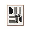 Picture of Path Abstract III _GroupedProduct_Rectangle_Portrait_Framed_Matted_