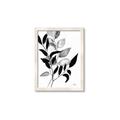Picture of Black Botanical _GroupedProduct_Rectangle_Portrait_Framed_Matted_