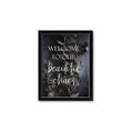 Picture of Beautiful Chaos Dark  _GroupedProduct_Rectangle_Portrait_Framed_Matted_