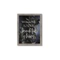 Picture of Beautiful Chaos Dark  _GroupedProduct_Rectangle_Portrait_Framed_Matted_