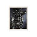 Picture of Beautiful Chaos Dark  _GroupedProduct_Rectangle_Portrait_Framed_Matted_