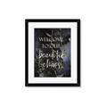 Picture of Beautiful Chaos Dark  _GroupedProduct_Rectangle_Portrait_Framed_Matted_