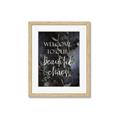 Picture of Beautiful Chaos Dark  _GroupedProduct_Rectangle_Portrait_Framed_Matted_