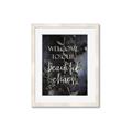 Picture of Beautiful Chaos Dark  _GroupedProduct_Rectangle_Portrait_Framed_Matted_