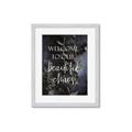Picture of Beautiful Chaos Dark  _GroupedProduct_Rectangle_Portrait_Framed_Matted_