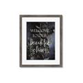 Picture of Beautiful Chaos Dark  _GroupedProduct_Rectangle_Portrait_Framed_Matted_