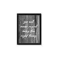 Picture of The Right Thing _GroupedProduct_Rectangle_Portrait_Framed_Matted_