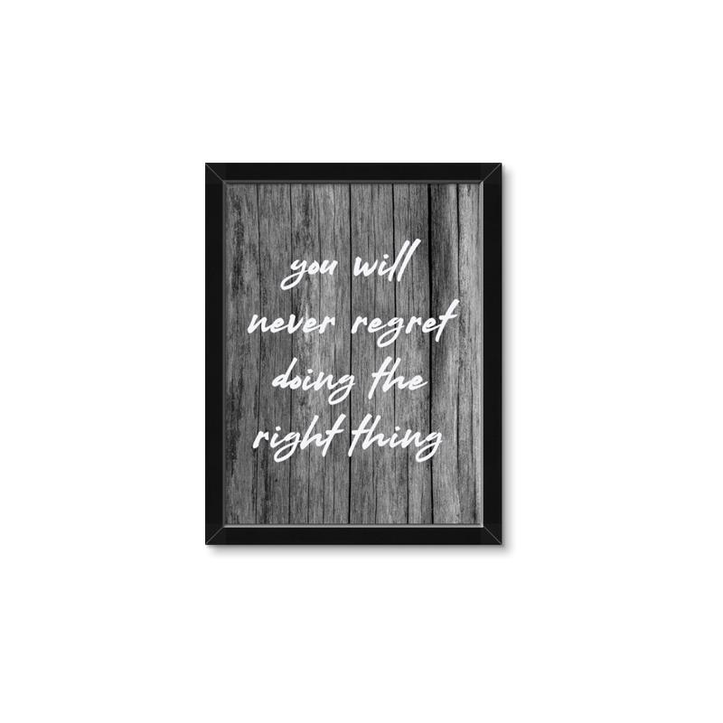 Picture of The Right Thing _GroupedProduct_Rectangle_Portrait_Framed_Matted_
