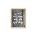 Picture of The Right Thing _GroupedProduct_Rectangle_Portrait_Framed_Matted_