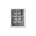 Picture of The Right Thing _GroupedProduct_Rectangle_Portrait_Framed_Matted_