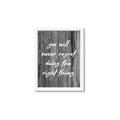 Picture of The Right Thing _GroupedProduct_Rectangle_Portrait_Framed_Matted_