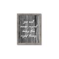 Picture of The Right Thing _GroupedProduct_Rectangle_Portrait_Framed_Matted_