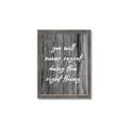 Picture of The Right Thing _GroupedProduct_Rectangle_Portrait_Framed_Matted_