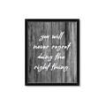 Picture of The Right Thing _GroupedProduct_Rectangle_Portrait_Framed_Matted_