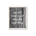 Picture of The Right Thing _GroupedProduct_Rectangle_Portrait_Framed_Matted_