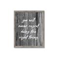 Picture of The Right Thing _GroupedProduct_Rectangle_Portrait_Framed_Matted_