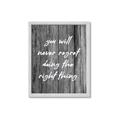 Picture of The Right Thing _GroupedProduct_Rectangle_Portrait_Framed_Matted_